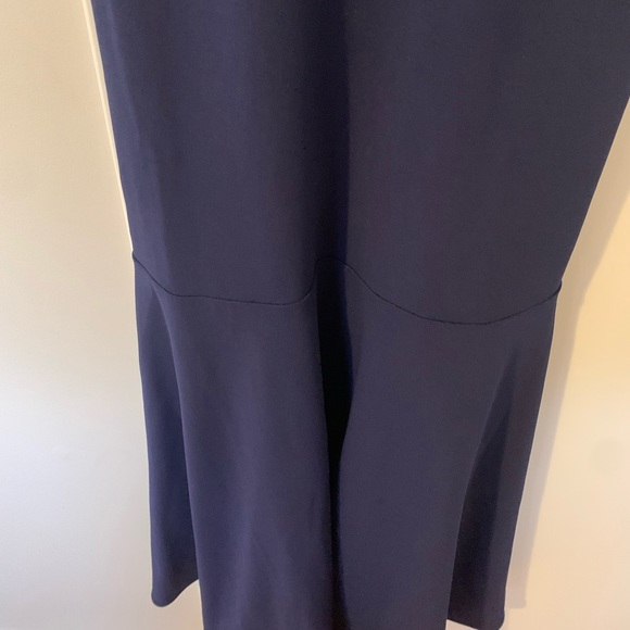 Anthropologie BHLDN Navy Blue Dara Off the Shoulder Maxi Dress - Picture 6 of 9